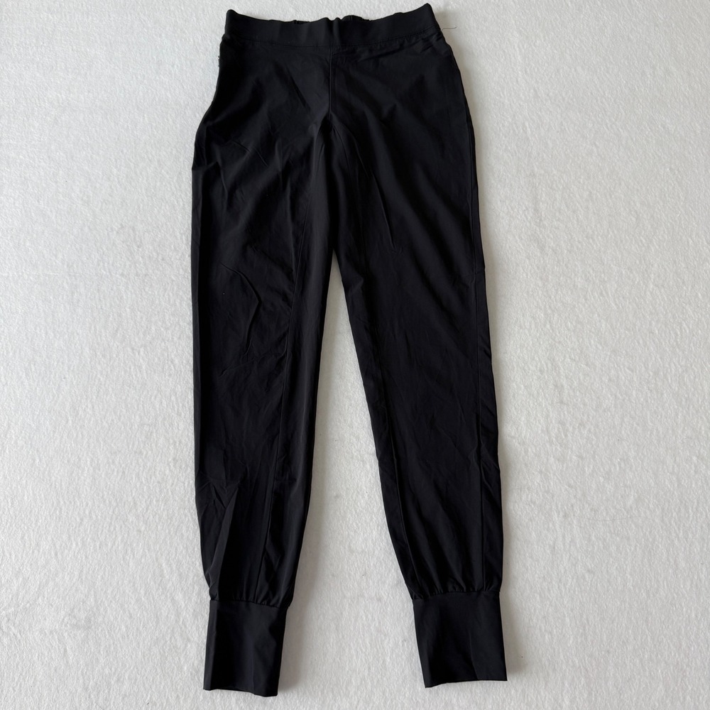 Nike Jogger Pants Women XS Black Dri-FIT Athletic Running Tapered Pants